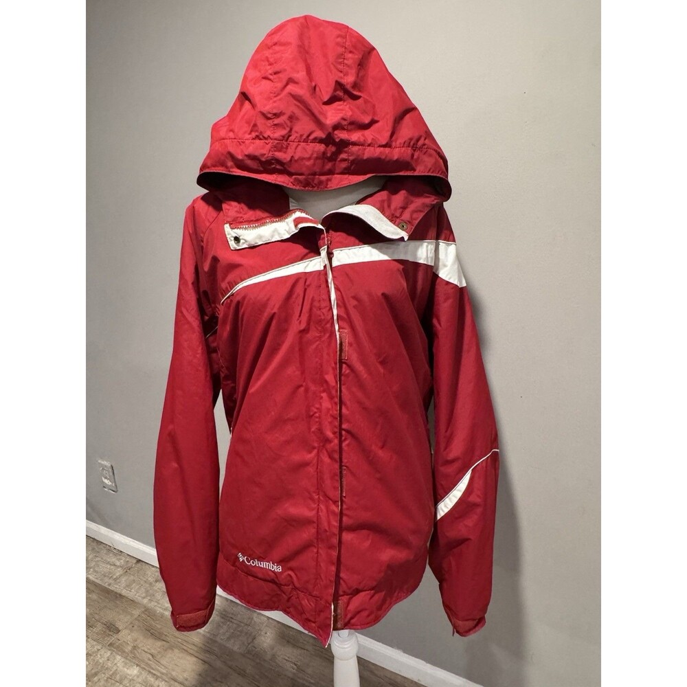 Vintage Columbia Sportswear Jacket Womens 3X Hooded Full Zip Outdoor Winter Coat